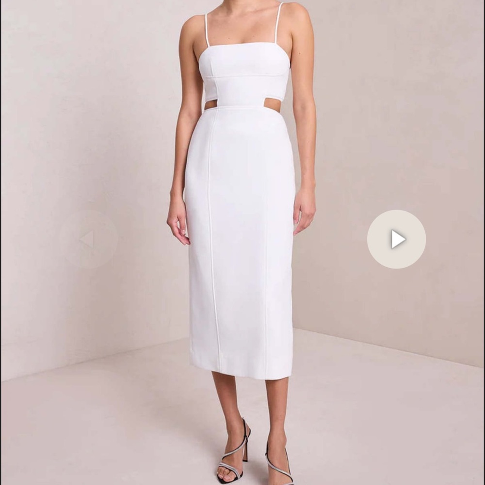 ALC white cutout dress new!